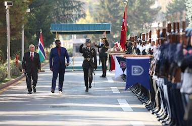 Millî Savunma Bakanı Yaşar Güler, Gambiya Savunma Bakanı Baboucarr Ousmaila Joof ile Bir Görüşme Gerçekleştirdi